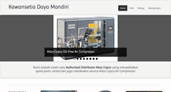Desktop Screenshot of kawansetia.com