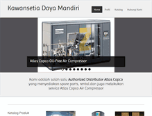 Tablet Screenshot of kawansetia.com